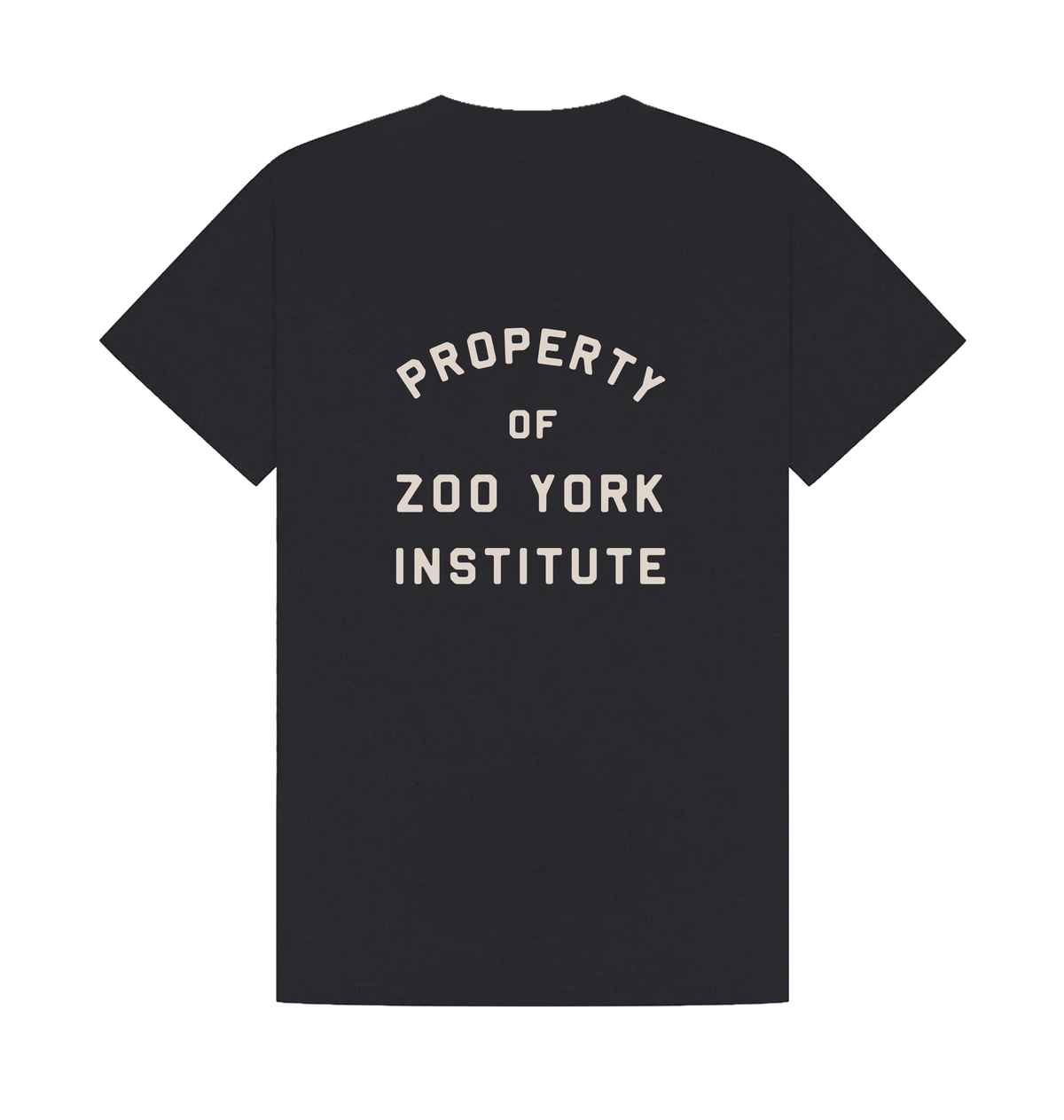 Navy Printed T-shirt Back