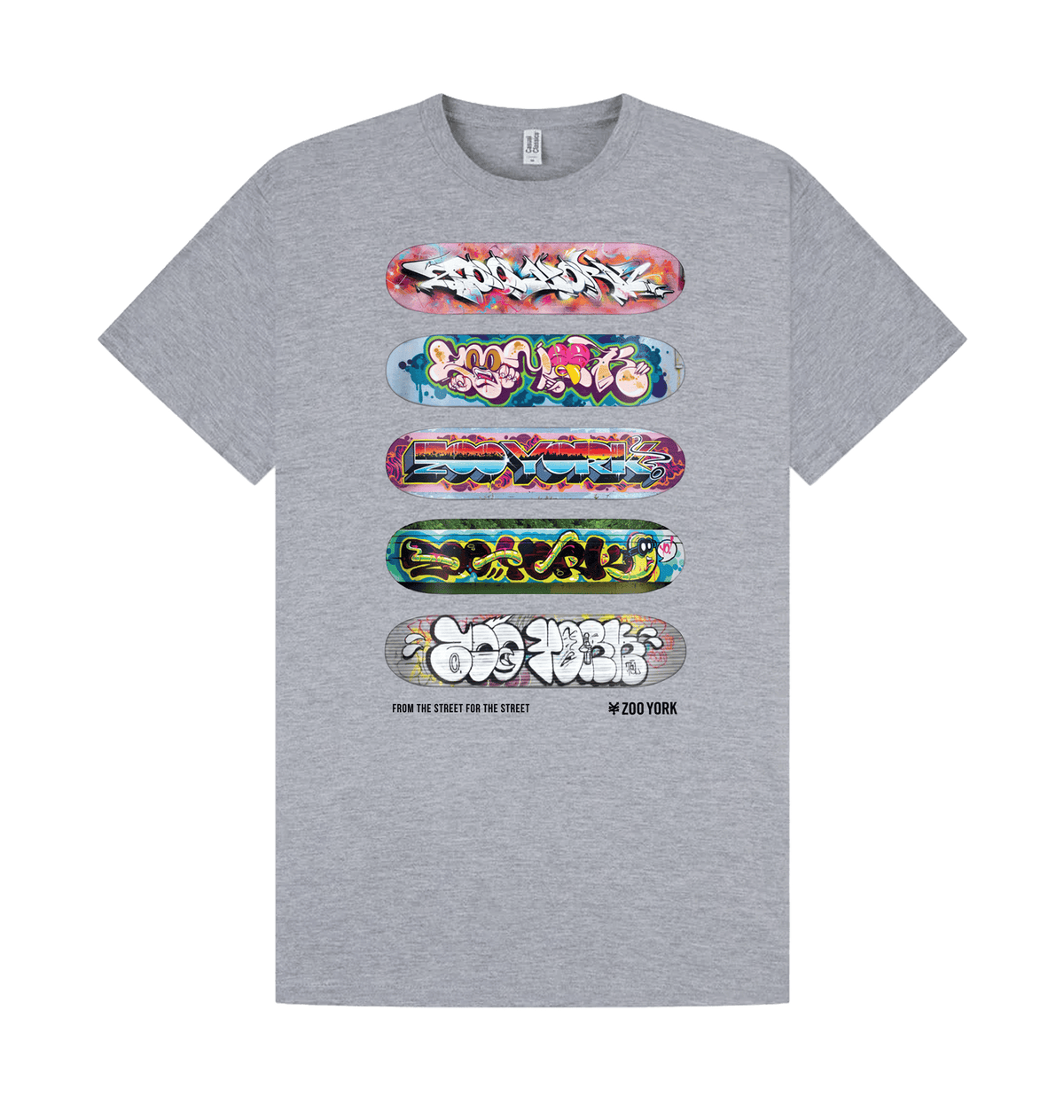 Heather Printed T-shirt Front