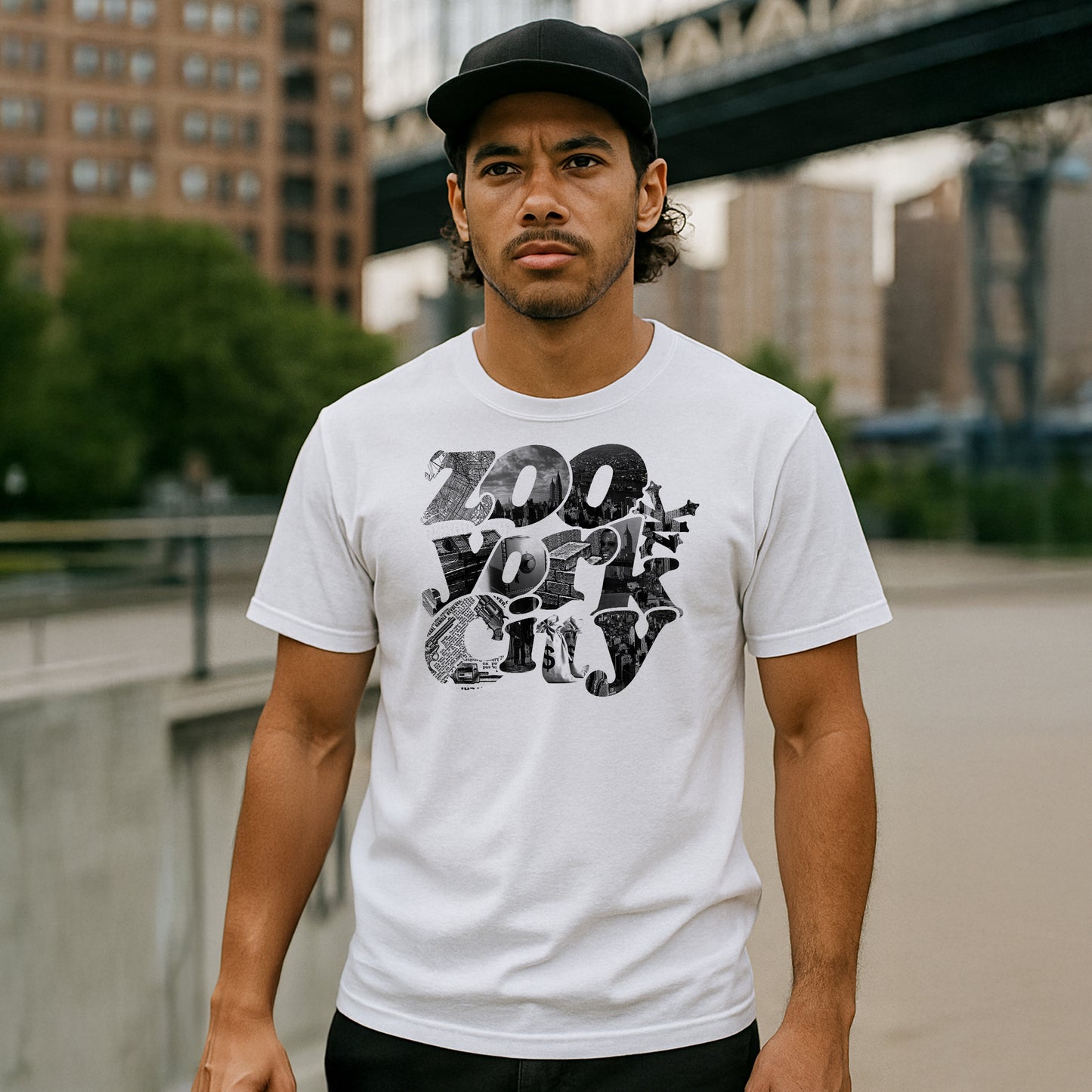ZOO YORK BANK ROBBER T-SHIRT WHITE