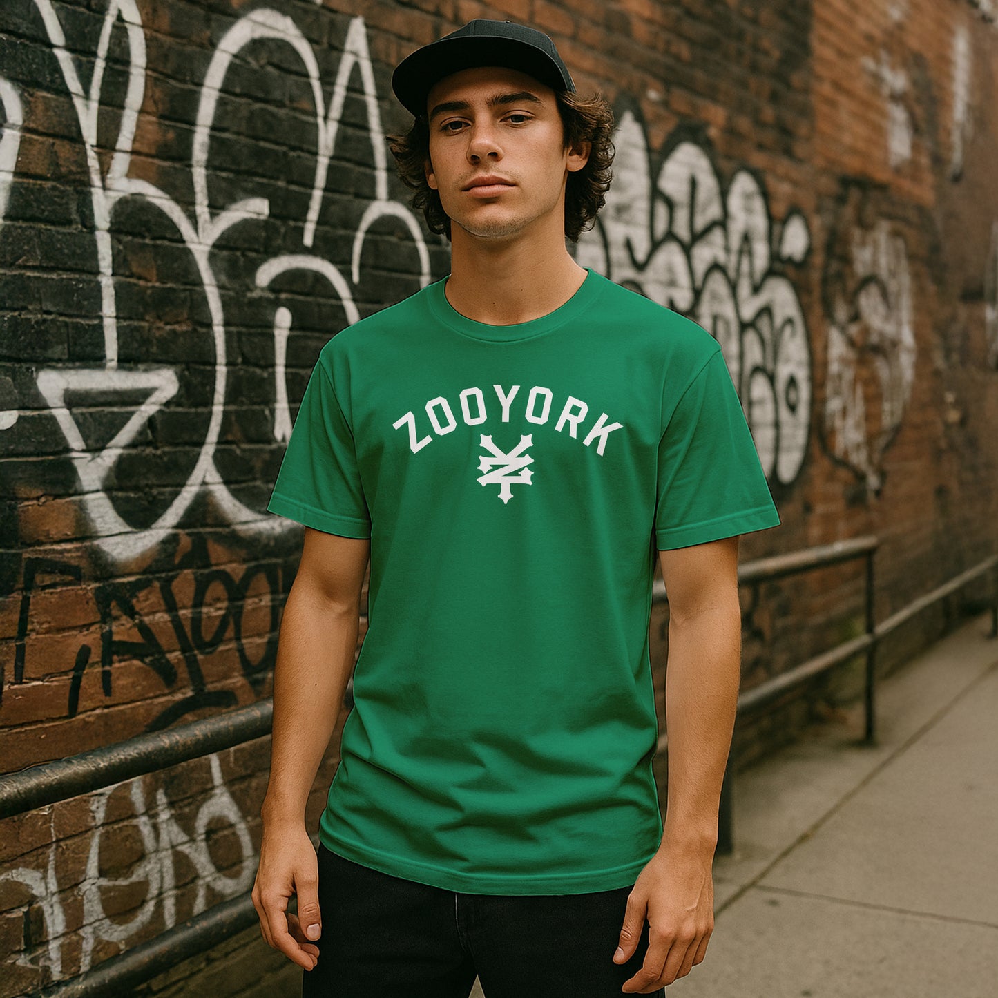 ZOO YORK STANDARD T-SHIRT KELLY GREEN
