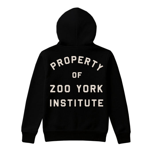 ZOO YORK INSTITUTE HOODIE BLACK