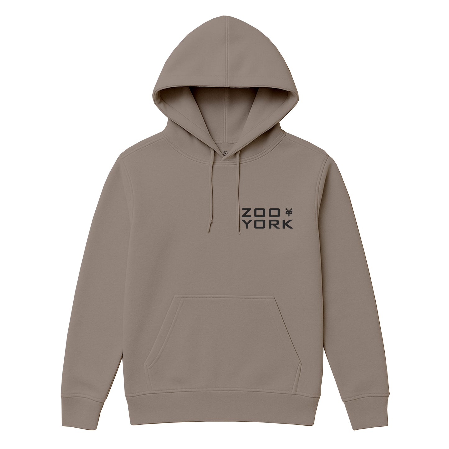 ZOO YORK INSTITUTE HOODIE STONE