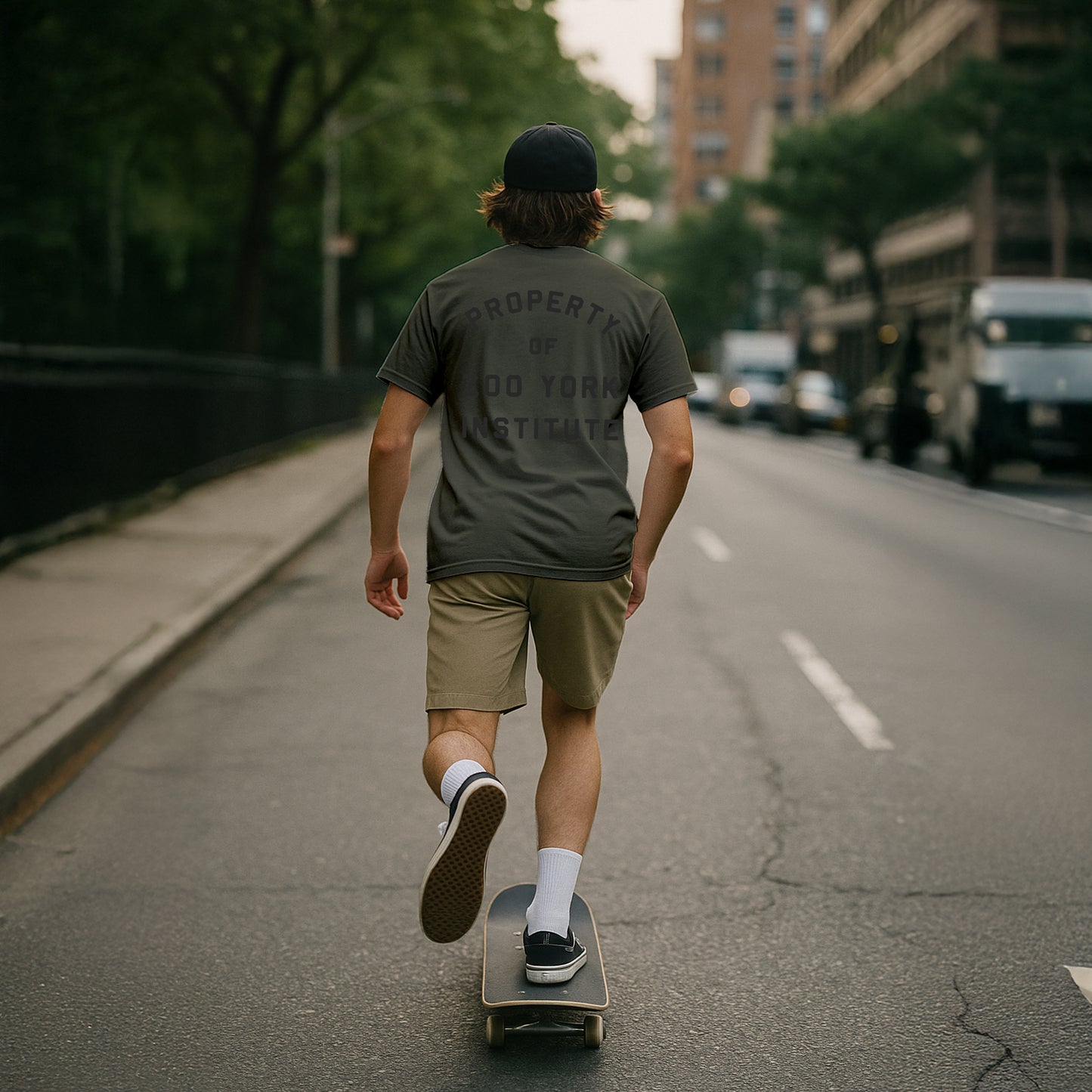 ZOO YORK PROPERTY T-SHIRT CLASSIC OLIVE