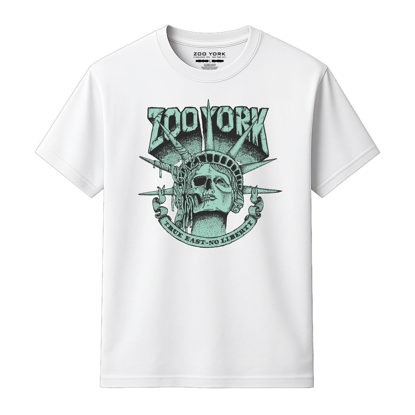 ZOO YORK TRUE EAST T-SHIRT WHITE