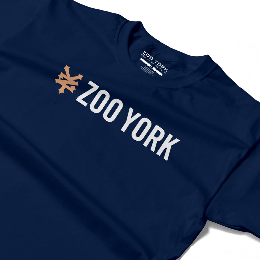 ZOO YORK CORE T-SHIRT NAVY BLUE