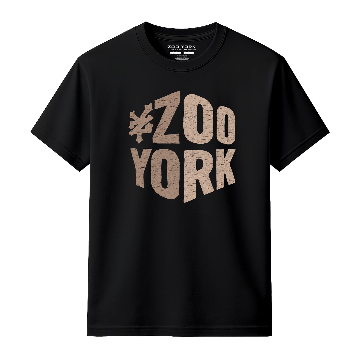 ZOO YORK ZY BLOCK T-SHIRT BLACK S