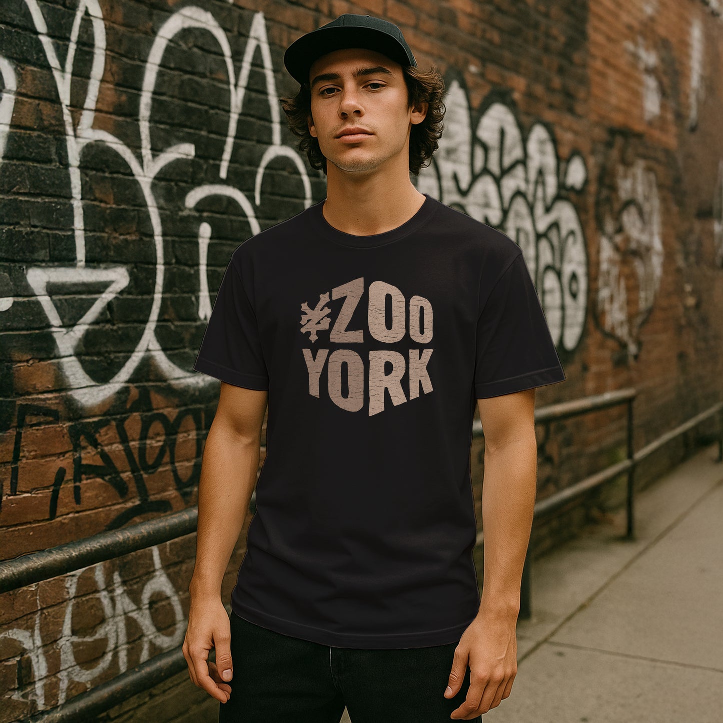 ZOO YORK ZY BLOCK T-SHIRT BLACK S