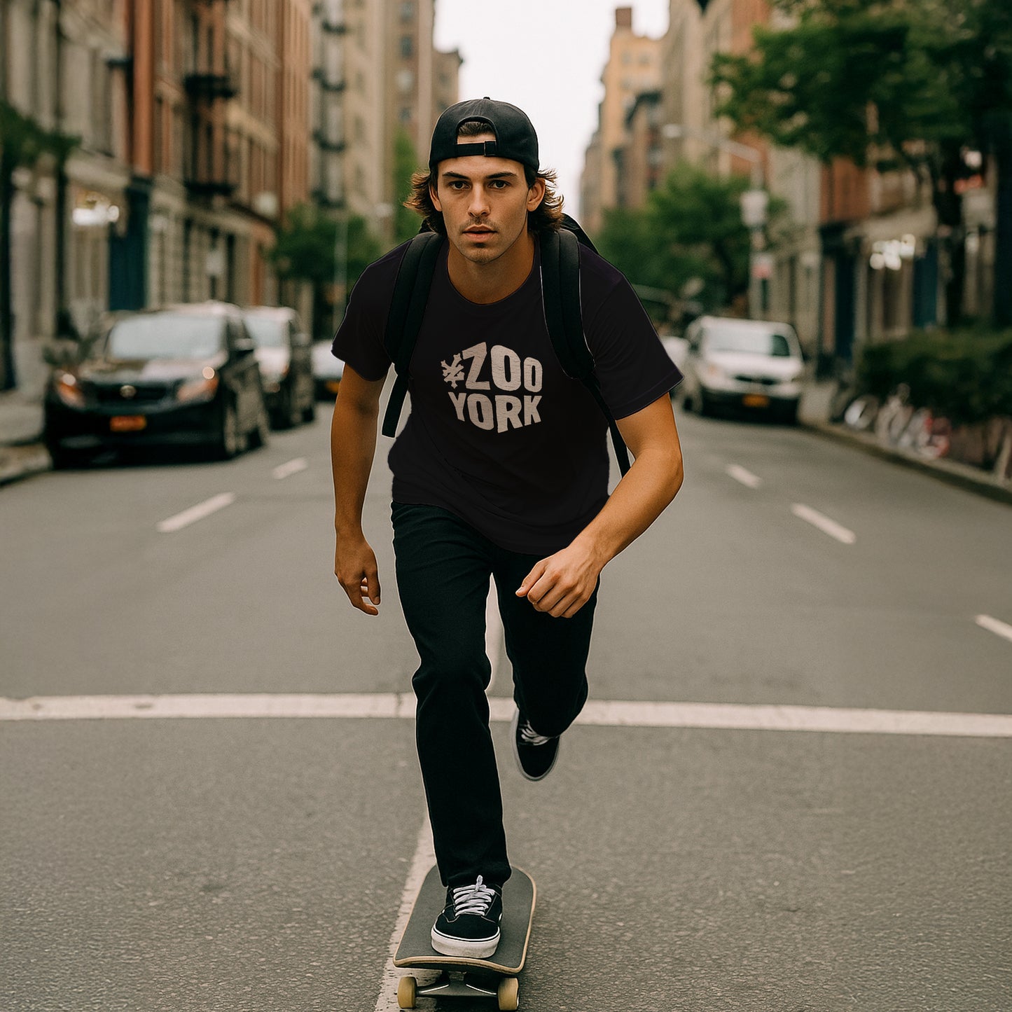 ZOO YORK ZY BLOCK T-SHIRT BLACK S