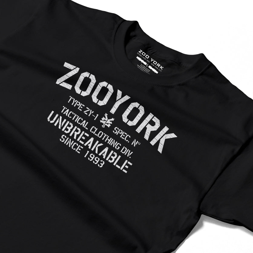 ZOO YORK UNBREAKABLE T-SHIRT BLACK