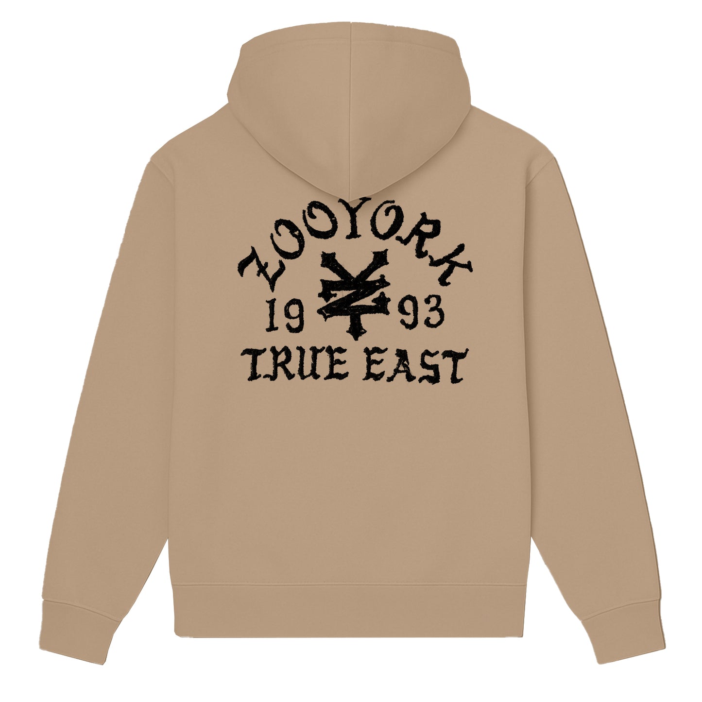 ZOO YORK TRUE EAST SKETCH HOODIE LITE NUDE