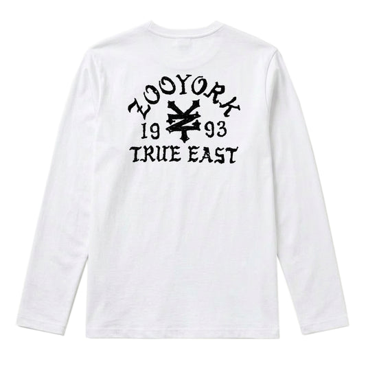 Zoo York True East Sketch Long Sleeve T-Shirt White - back