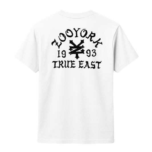 Zoo York True East Sketch T-Shirt White - back