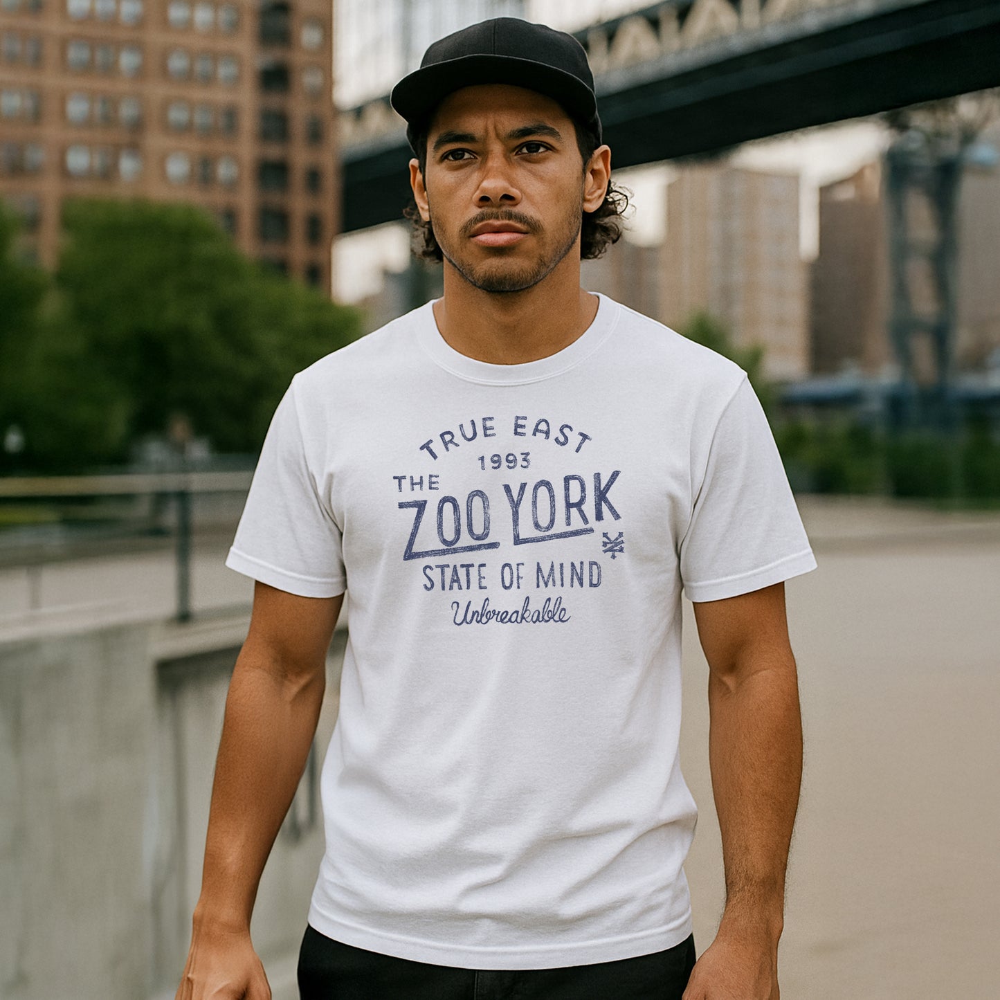 ZOO YORK STATE OF MIND T-SHIRT WHITE