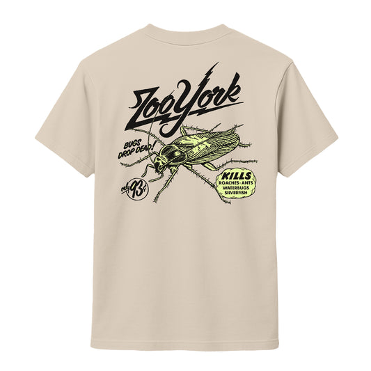 ZOO YORK ROACH T-SHIRT NATURAL