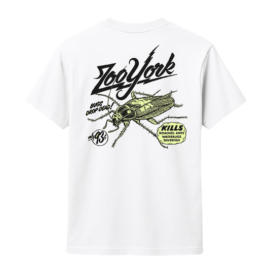 ZOO YORK ROACH T-SHIRT WHITE