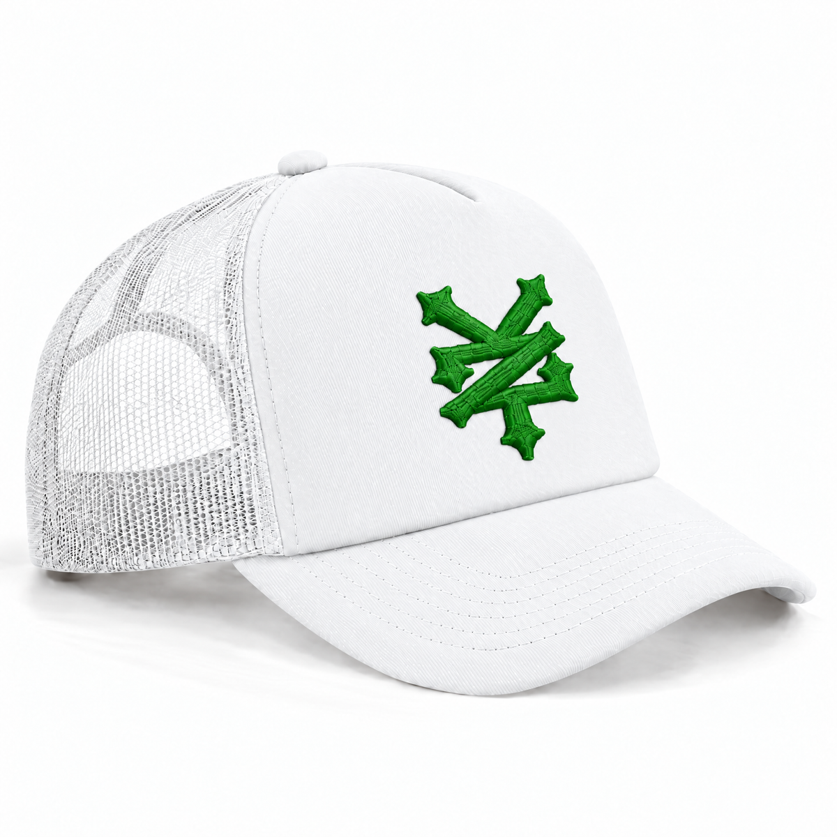 ZOO YORK CRACKERJACK CLASSIC FOAM TRUCKER White