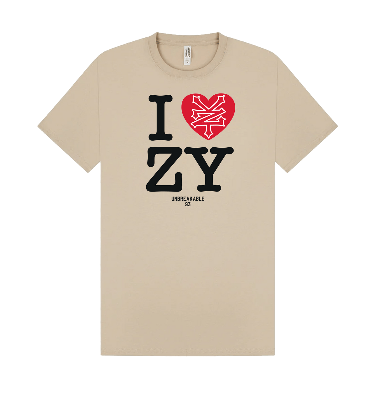 Sand Printed T-shirt Front