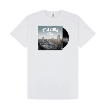 White Printed T-shirt Front
