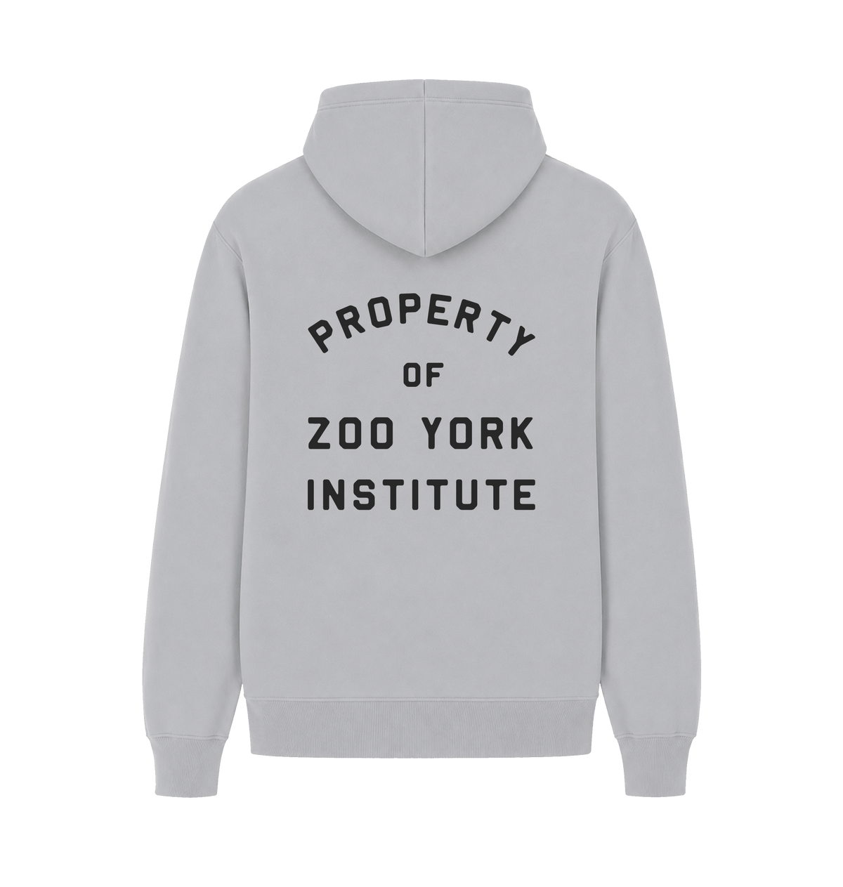 Sport Grey Printed Hoody Back
