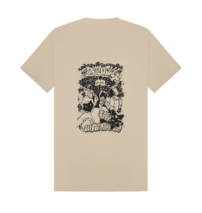 Sand Printed T-shirt Back