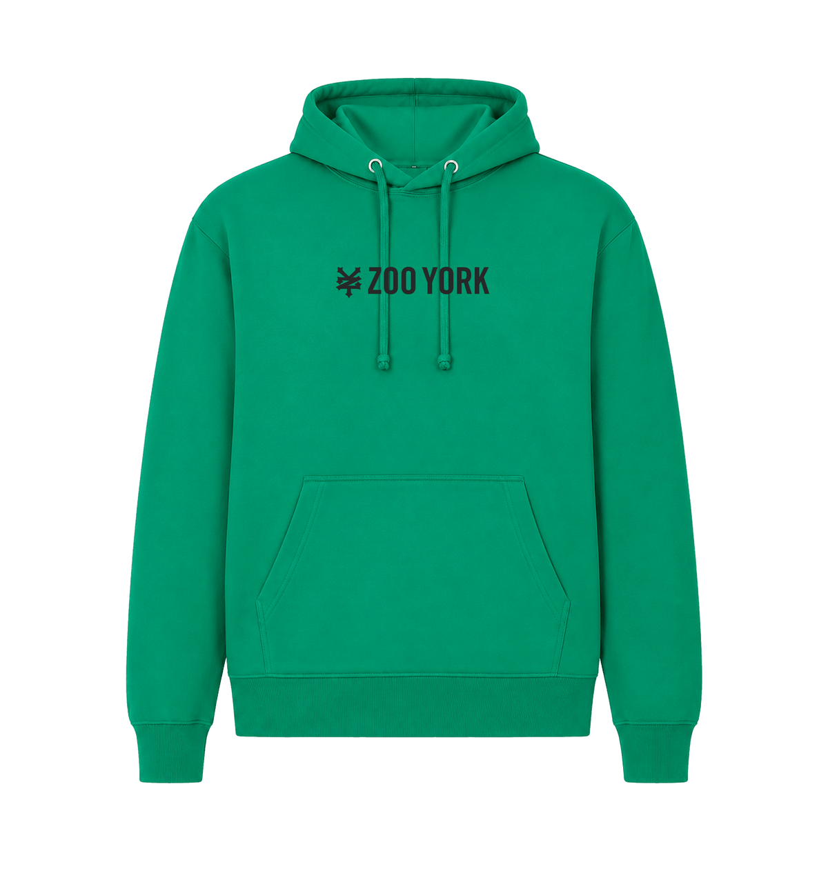 Kelly Green Printed Hoody Front