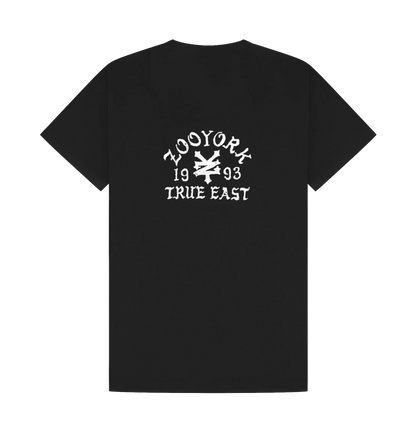 Black Printed T-shirt Back