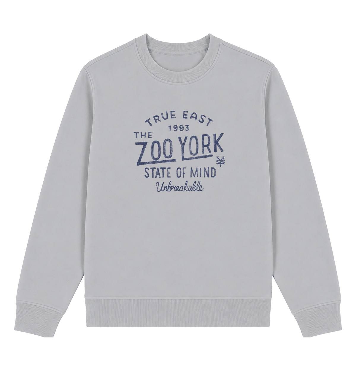 Sport Grey Printed Sweater Front