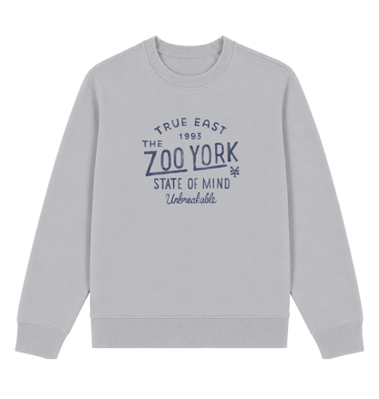 Sport Grey Printed Sweater Front