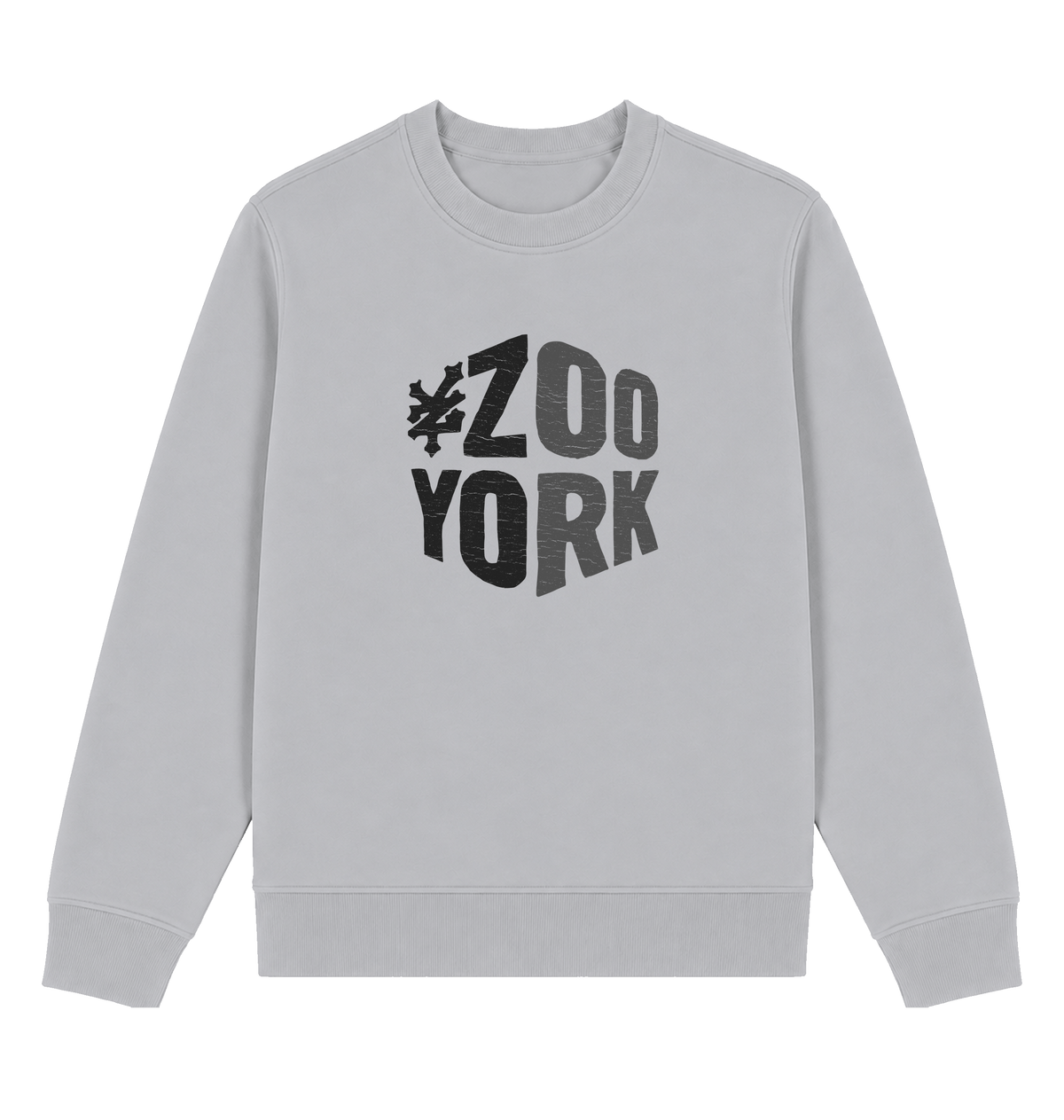 Sport Grey Printed Sweater Front