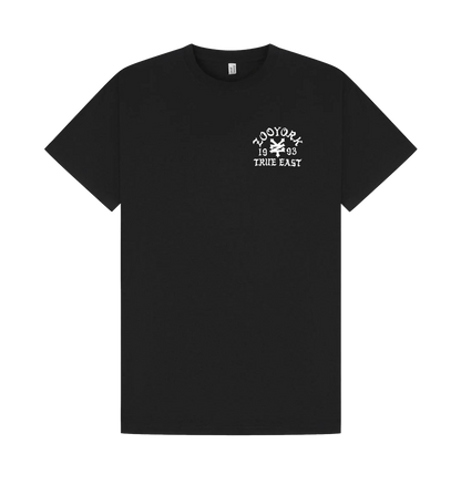 Black Printed T-shirt Front
