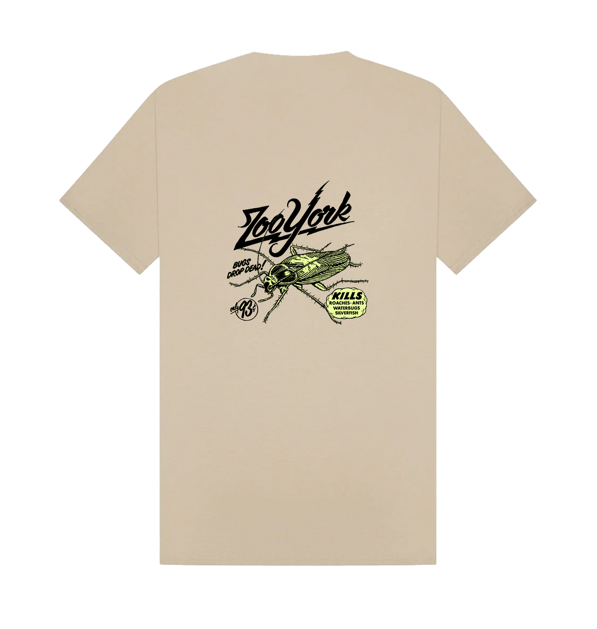 Sand Printed T-shirt Back