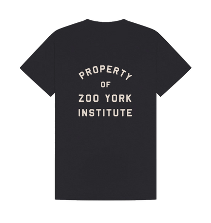 Navy Printed T-shirt Back