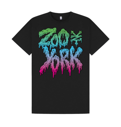 Black Printed T-shirt Front