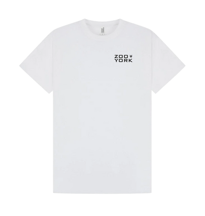 White Printed T-shirt Front