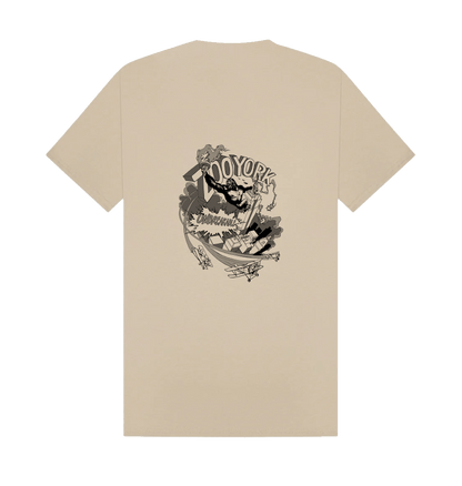 Sand Printed T-shirt Back