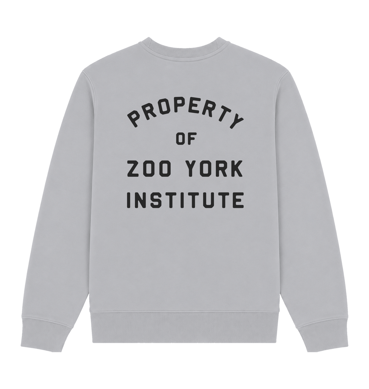 Sport Grey Printed Sweater Back