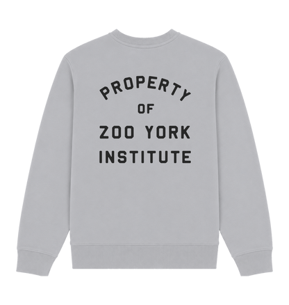 Sport Grey Printed Sweater Back