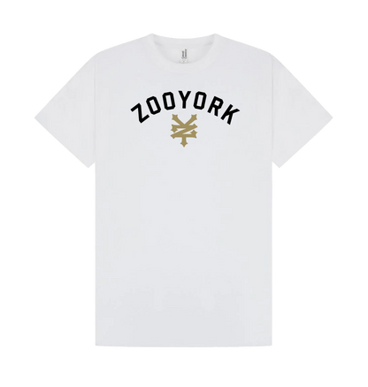 White Printed T-shirt Front