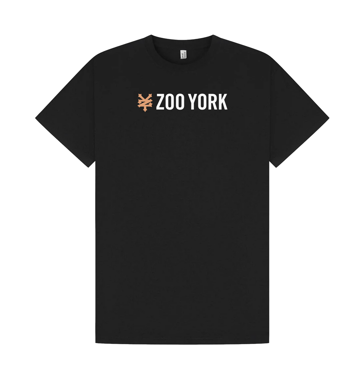 Black Printed T-shirt Front