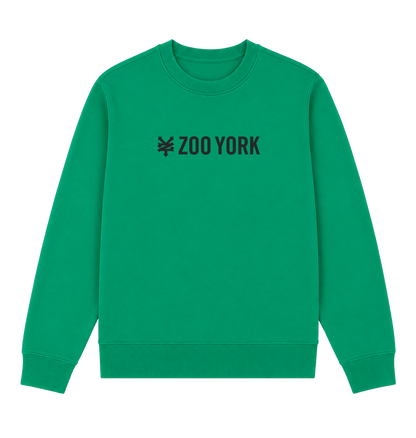 Kelly Green Printed Sweater Front