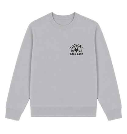 Sport Grey Printed Sweater Front