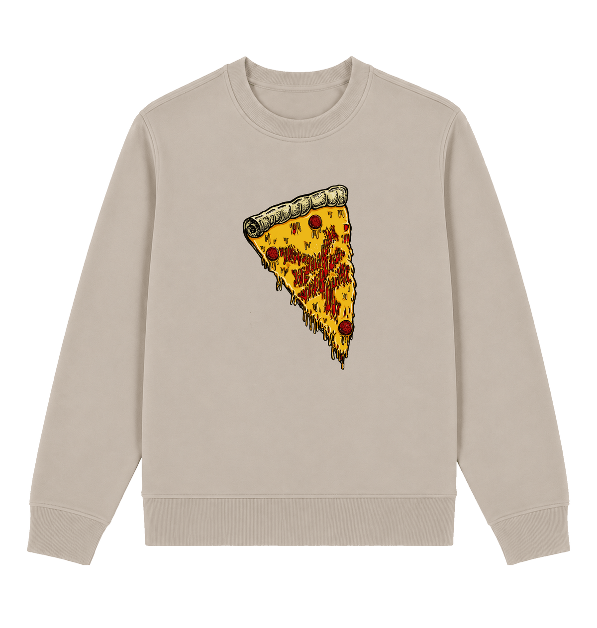 Sand Printed Sweater Front