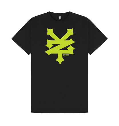 Black Printed T-shirt Front