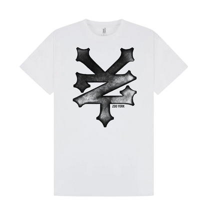 White Printed T-shirt Front