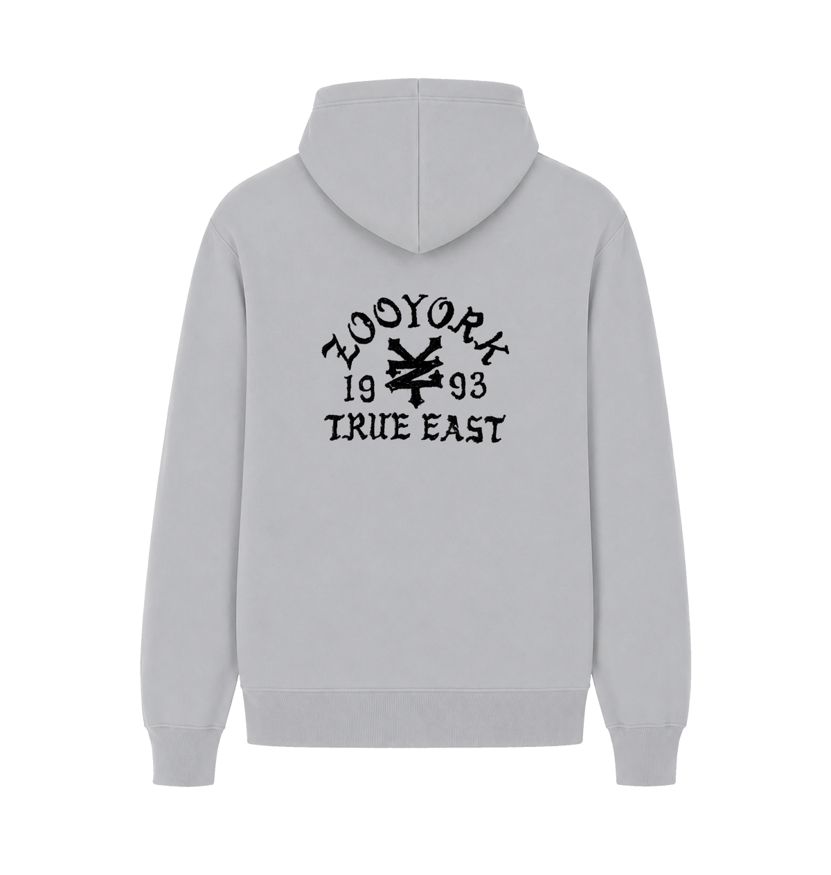 Sport Grey Printed Hoody Back