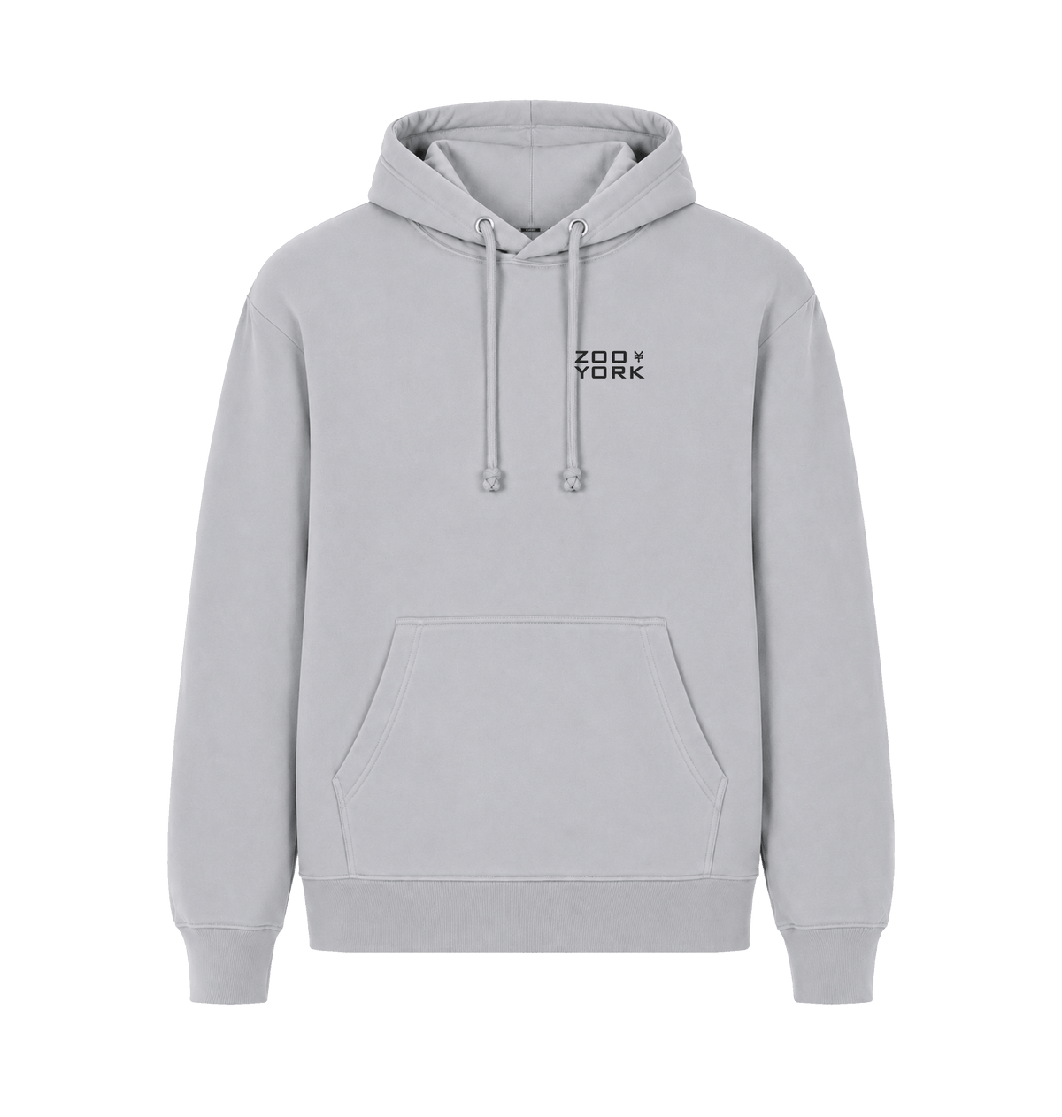 Sport Grey Printed Hoody Front