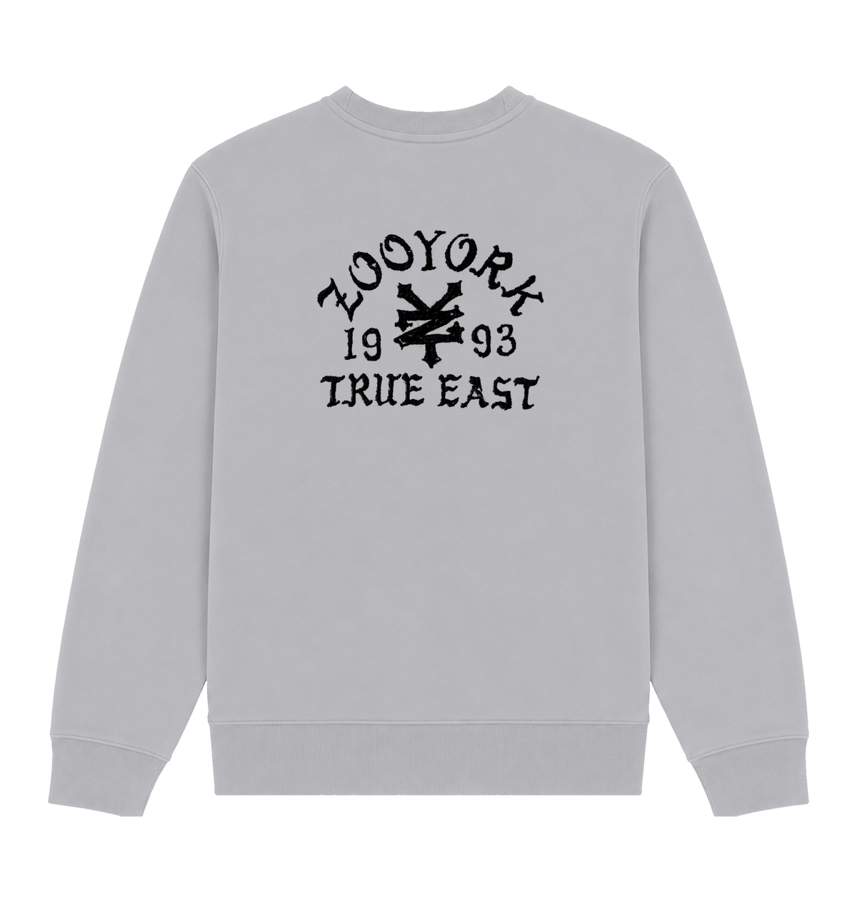 Sport Grey Printed Sweater Back