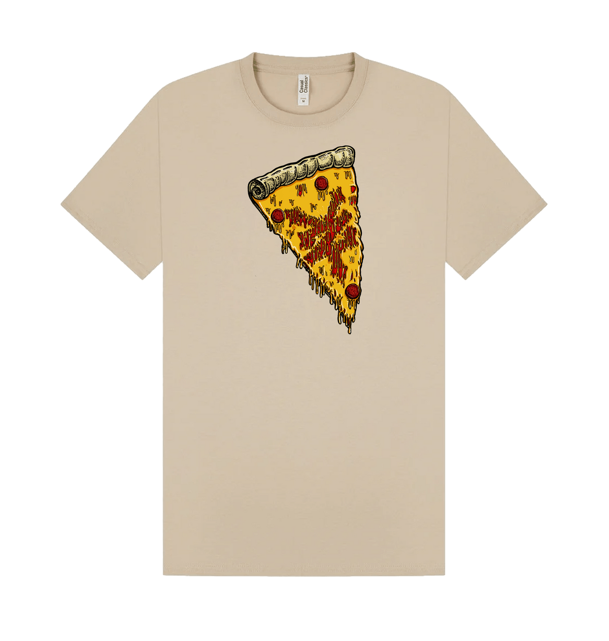 Sand Printed T-shirt Front