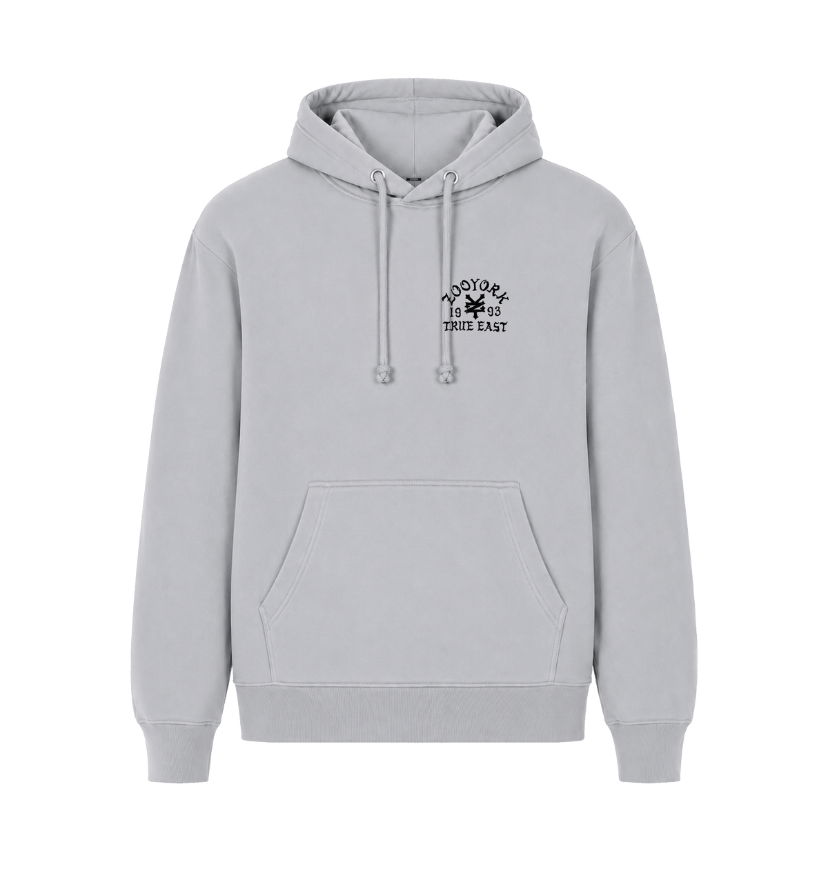 Sport Grey Printed Hoody Front