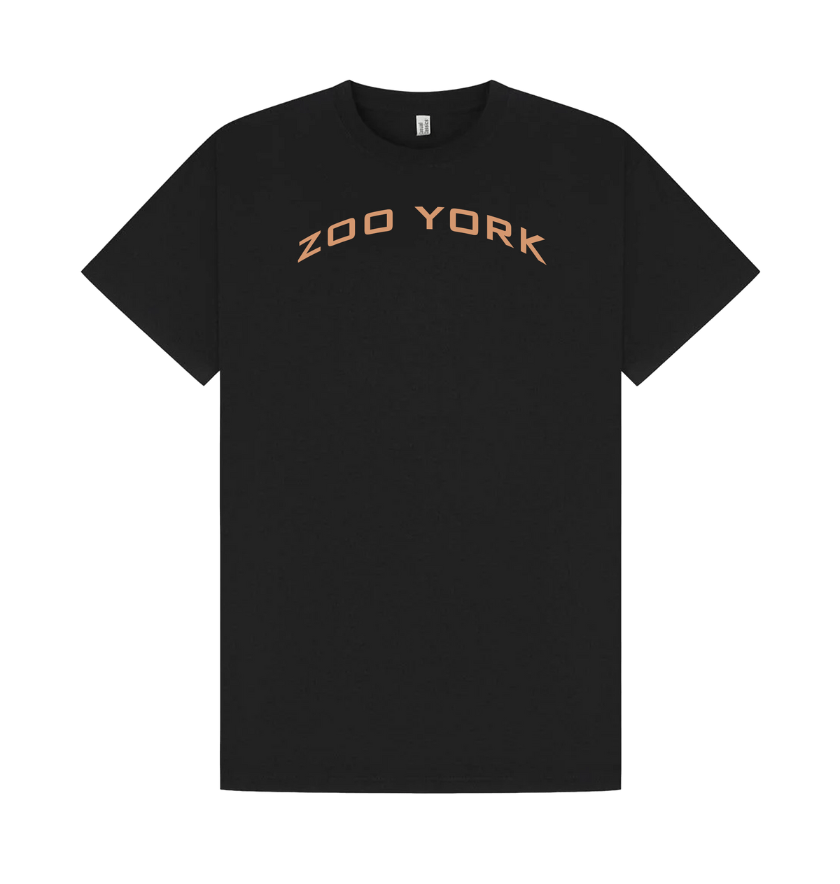 Black Printed T-shirt Front